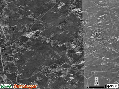Zip code 04021 satellite photo by USGS