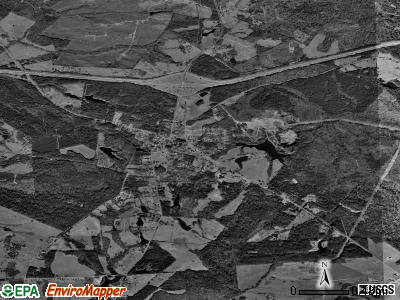 Zip code 30665 satellite photo by USGS