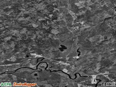 Zip code 04024 satellite photo by USGS