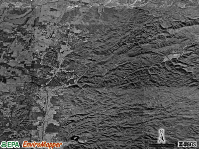 Zip code 30708 satellite photo by USGS