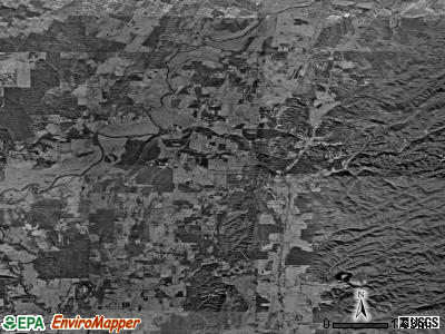 Zip code 30711 satellite photo by USGS