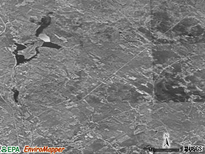 Zip code 04027 satellite photo by USGS