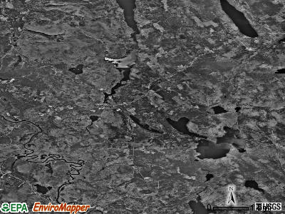 Zip code 04029 satellite photo by USGS