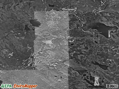 Zip code 04037 satellite photo by USGS
