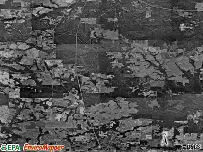 Zip code 31025 satellite photo by USGS