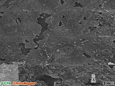 Zip code 04051 satellite photo by USGS