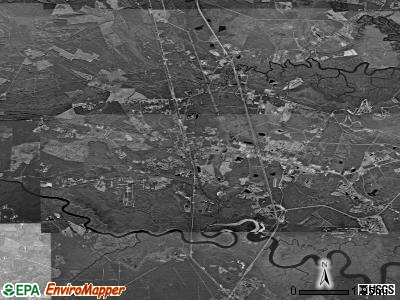 Zip code 31548 satellite photo by USGS