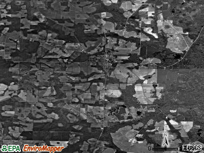 Zip code 31638 satellite photo by USGS