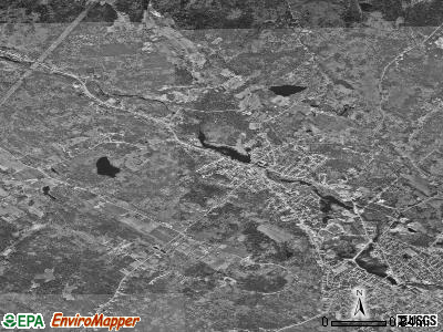 Zip code 04083 satellite photo by USGS