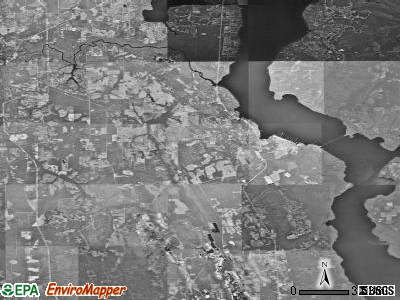 Zip code 32043 satellite photo by USGS