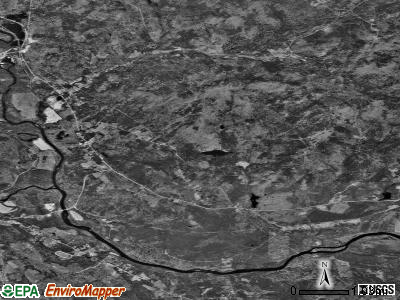 Zip code 04091 satellite photo by USGS