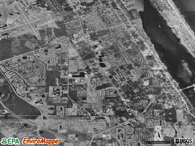 Zip code 32119 satellite photo by USGS