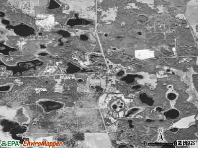 Zip code 32138 satellite photo by USGS