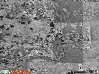 Zip code 32148 satellite photo by USGS
