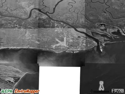 Zip code 32320 satellite photo by USGS