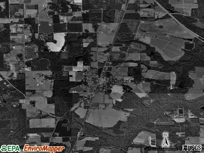 Zip code 32330 satellite photo by USGS