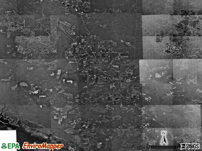 Zip code 32347 satellite photo by USGS