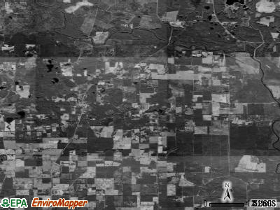 Zip code 32350 satellite photo by USGS