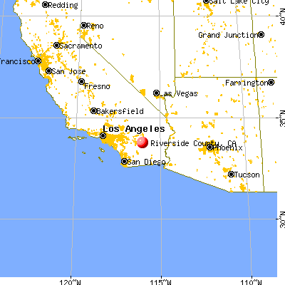 Map Of Riverside County California