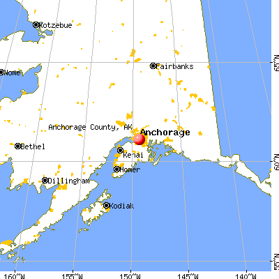 Anchorage Municipality, Alaska detailed profile - houses, real estate ...