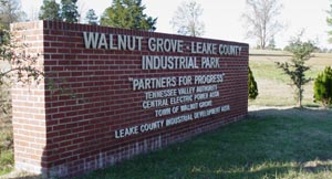 Walnut Grove, MS: 125 Acre Walnut Grove Industrial Park - Water, Sewer, Gas, Electricity On-Site