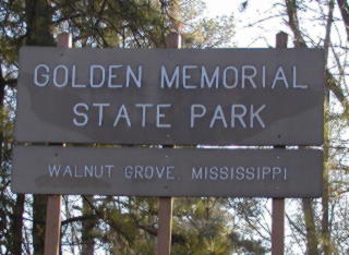 Walnut Grove, MS: Golden Memorial State Park