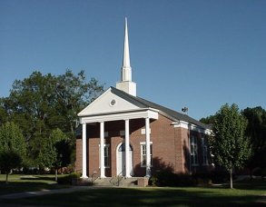 Walnut Grove, MS: Walnut Grove Baptist Church in Walnut Grove, Mississippi.