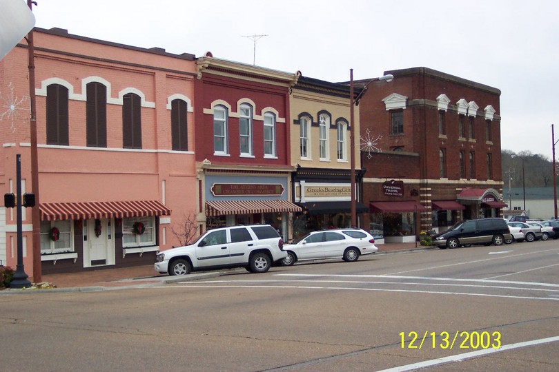 Athens, TN: Chamber of Commerce Building in Athens, TN.