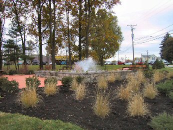 Brookville, OH: The city built a new welcome park called "Gateway Park" featuring a small fountain.