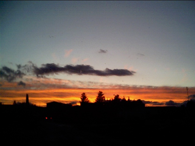 Mayer, AZ: A January Sunset in Mayer