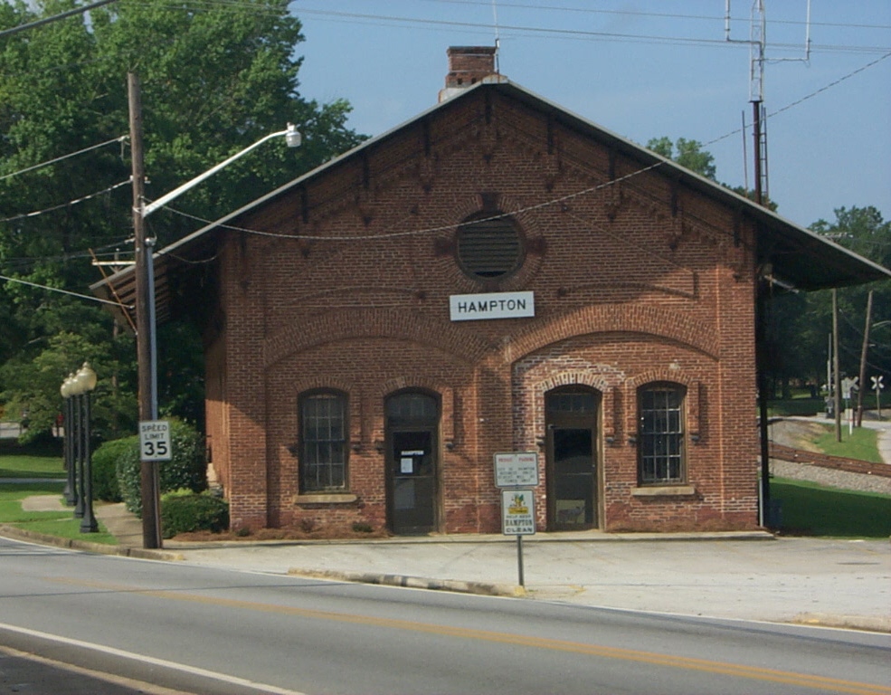 Hampton, GA: Hampton Train Depot, E Main St. Hampton GA