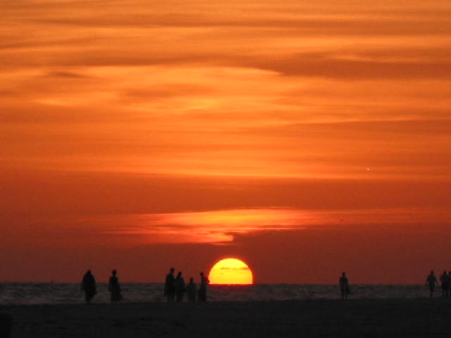 Sarasota, FL: siesta beach sunset