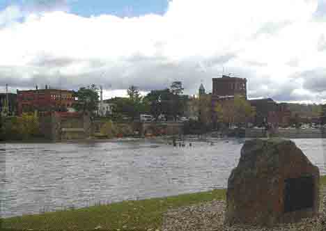 Warren, PA: where hickory st bridge was.