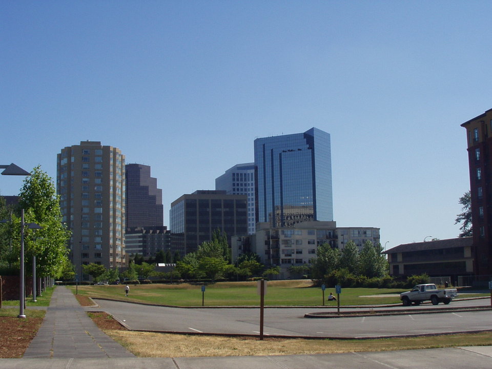 Bellevue, WA: Downtown Bellevue from the North