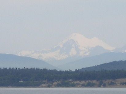 Port Townsend, WA: Mountain from Port Townsend