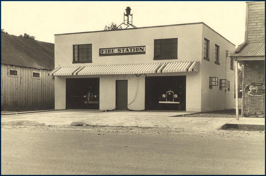 Mamou, LA 1950's Mamou Fire Station photo, picture, image (Louisiana