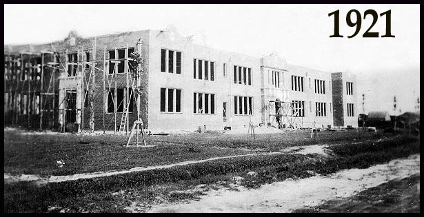 Mamou, LA: 1921 Mamou School Construction