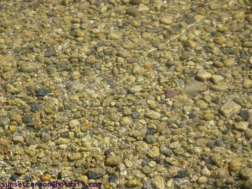 Whitewater, WI: Pebble Thru Water - Whitewater Lake
