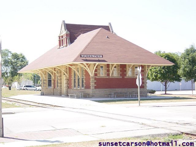 Whitewater, WI: The Train Station - Next Stop - Whitewater !