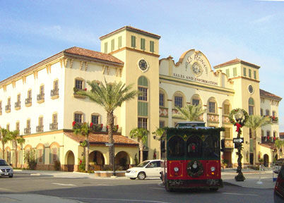 The Villages, FL : "La Reina"in the town square...sales office and