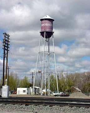Shoshone, ID: shoshone Idaho Water Tower