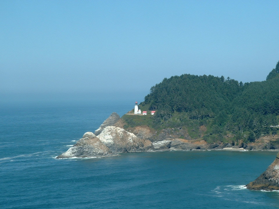 Florence, OR: Lighthouse on the Oregon Coast