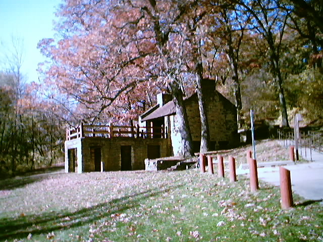 Rock Island, IL: Old Miners Hut @ Lower Black Hawk Park