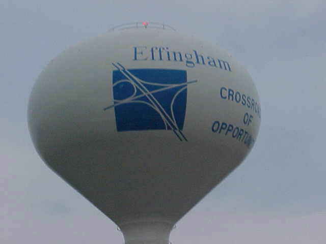 Effingham, IL: Effingham Water Tower Effingham, Illinois