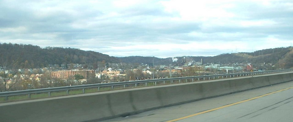 Weirton, WV: Weirton WV taken from Rt. 22