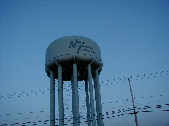 North Tonawanda, NY: The North Tonawanda water tower.