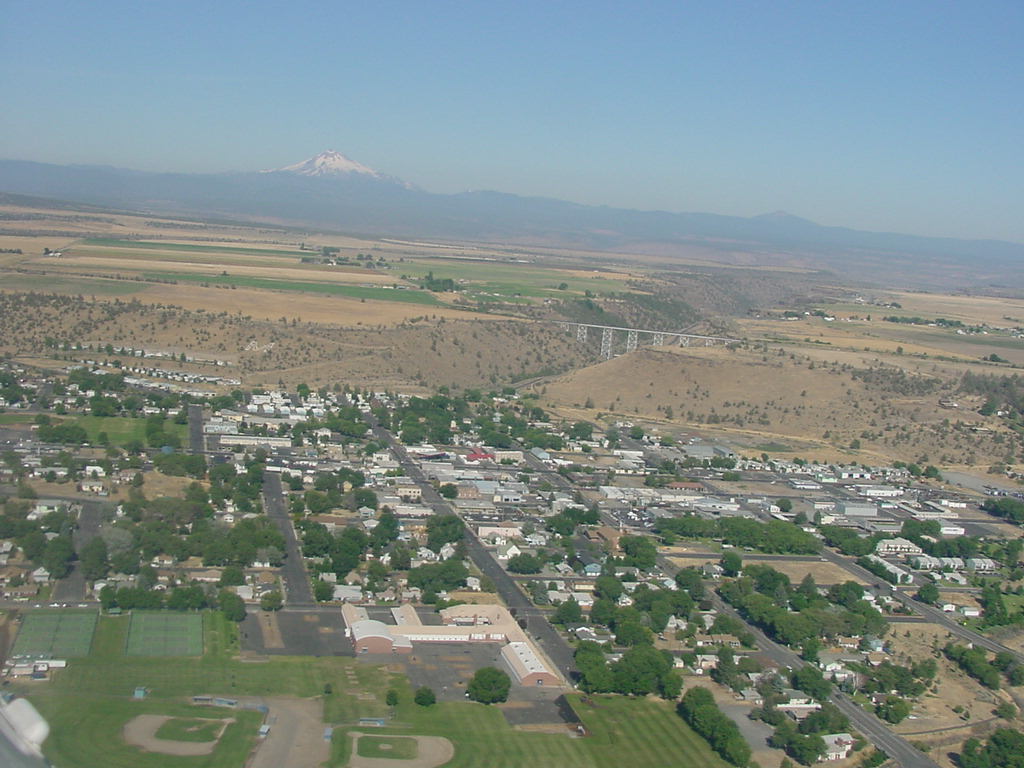 Madras, OR: Madras from the Air