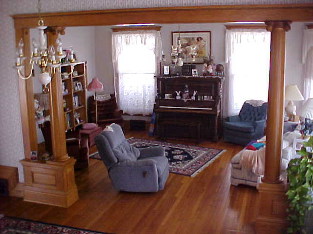 Independence, KS: Parlour of 1903 Home at 9th & Maple