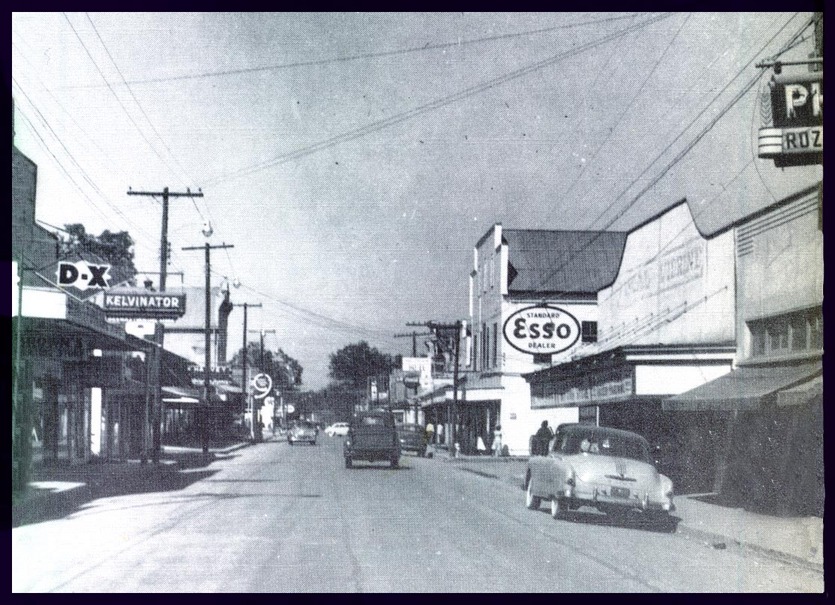 Ville Platte, LA 1951 Downtown Ville Platte photo, picture, image