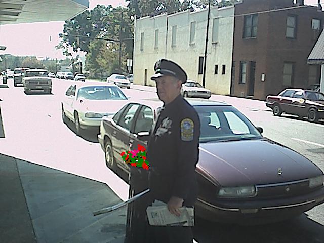 Newton, NC: this officer gave me permission to use his picture. on this site
